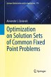 Optimization on Solution Sets of Common... - Bild 1