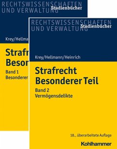 Strafrecht - Besonderer Teil Bd. 1 + Bd. 2 - Paket - Hellmann, Uwe;Heinrich, Manfred