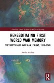 Renegotiating First World War Memory (eBook, PDF)