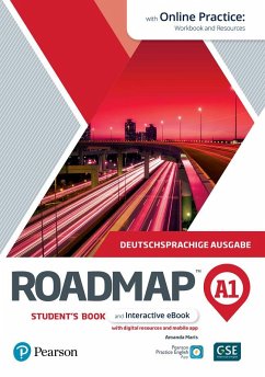 Roadmap A1 German edition Students' Book and eBook, with Online Practice, Digital Resources & Mobile App