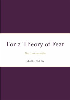 For a Theory of Fear - Ciricillo, Marilina