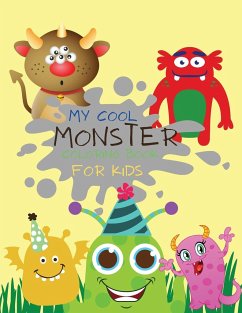 My Cool Monster Coloring Book for Kids - Yoneli, Beth