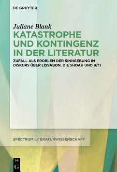 Cover Katastrophe und Kontingenz in der Literatur (eBook, PDF)