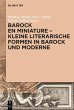 Barock en miniature - Kleine... - Bild 1