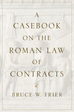 Cover A Casebook on the Roman Law of Contracts (eBook, PDF)