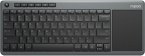 Rapoo K2600 Grau Kabellose Touch-Tastatur