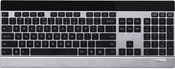 Rapoo E9270 Silber Kabellose Metall-Tastatur - Portofrei bei bücher.de  kaufen