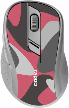 Rapoo M500 Camouflage/Rot Kabellose Multi-Mode-Maus