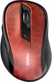 Rapoo M500 Dunkelrot Kabellose Multi-Mode-Maus