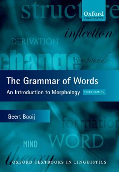 The Grammar of Words (eBook, PDF) - Booij, Geert