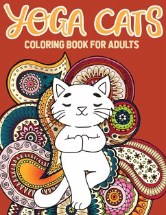 Cover Yoga Cat Coloring Book