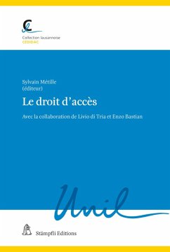 Cover Le droit d'accès (eBook, PDF)