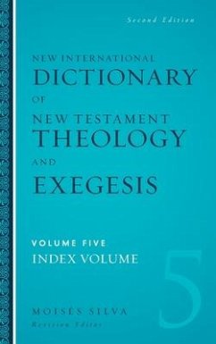 New International Dictionary of New Testament Theology and Exegesis Hardcover - Silva, Moisés