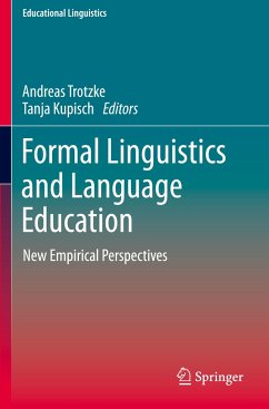 Formal Linguistics and Language Education