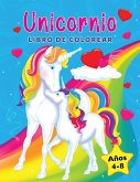 Unicornio libro de colorear