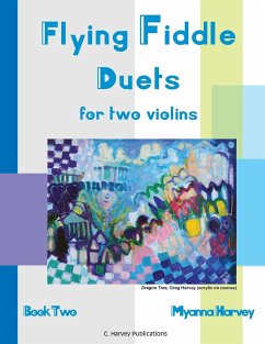 Flying Fiddle Duets for Two Violins, Book Two - Harvey, Myanna