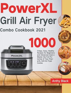 PowerXL Grill Air Fryer Combo Cookbook 2021 - Black, Anthy