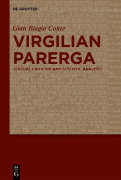 Virgilian Parerga (eBook, ePUB) - Conte, Gian Biagio
