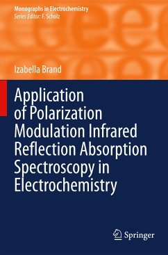 Application of Polarization Modulation Infrared Reflection Absorption Spectroscopy in Electrochemistry - Brand, Izabella