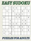 Easy Sudoku Puzzles for Adults: Large-print easy sudoku puzzles for adults puzzle book with 50 games to enjoy