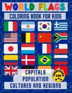 World Flags Coloring Book: : Color in flags for all countries of the world with color guides to help. ... creativity, stress relief and general f - Books Innovator