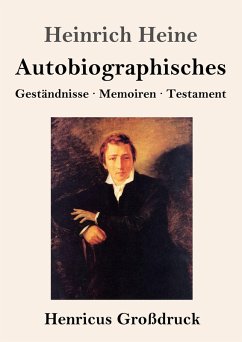 Cover Autobiographisches (Großdruck)