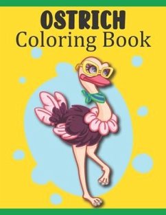 Ostrich Coloring Book - Books, Rare Bird