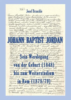 Johann Baptist Jordan (eBook, ePUB) - Brauchle, Josef