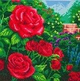 Cover Craft Buddy CAK-TK1M - Crystal Art, Perfect Red Rose, Thomas Kinkade Kit, 30x30cm