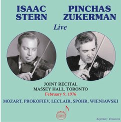 Isaac Stern & Pinchas Zukerman,Live - Stern,Isaac/Zukerman,Pinchas