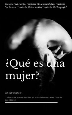 Cover ¿QUÉ ES UNA MUJER? (eBook, ePUB)