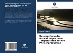 Untersuchung der Auswirkungen hoher Temperaturen auf die Pfirsichproduktion