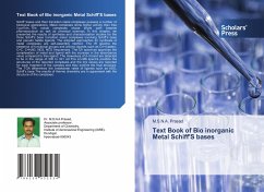 Text Book of Bio inorganic Metal Schiff'S bases - Prasad, M.S.N.A.