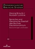 Sprache und literarische Gestalt des Buches Deuteronomium