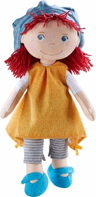 HABA 1305970001 - Puppe Freya, Stoffpuppe, 30 cm