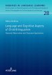 Language and Cognitive Aspects of Child... - Bild 1