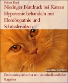 Niedriger Blutdruck bei Katzen Hypotonie behandeln mit Homöopathie und Schüsslersalzen (eBook, ePUB)