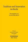 Tradition und Innovation im Recht (eBook, PDF)
