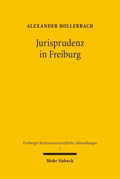 Cover Jurisprudenz in Freiburg (eBook, PDF)