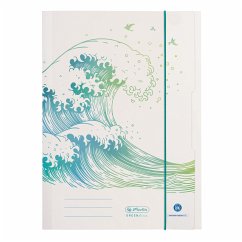 Herlitz Sammelmappe A4 GREENline Welle