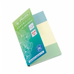 Cover Herlitz Haft-Memos GREENline 20x50 mm 4x40 Stück