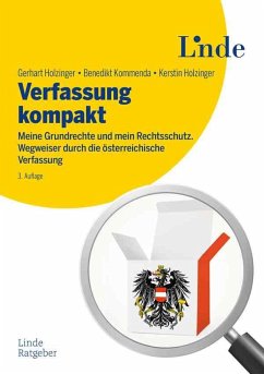 Verfassung kompakt - Holzinger, Gerhart;Kommenda, Benedikt;Holzinger, Kerstin