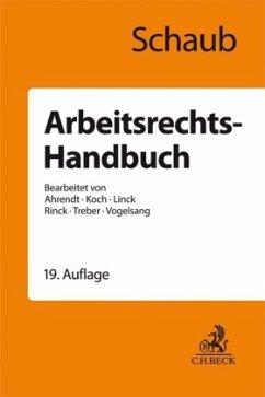 Cover Arbeitsrechts-Handbuch