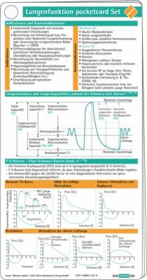 Lungenfunktion pocketcard Set - Jakob, Michael