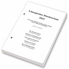 Liturgisches Direktorium 2022 Liturgisches Direktorium 2022