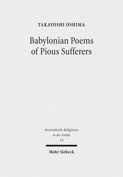 Babylonian Poems of Pious Sufferers (eBook, PDF) - Oshima, Takayoshi M.