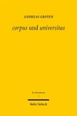 corpus und universitas (eBook, PDF)