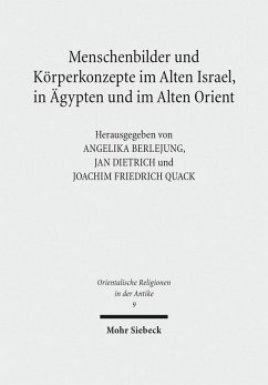 Menschenbilder und Körperkonzepte im Alten Israel, in Ägypten und im Alten Orient (eBook, PDF)