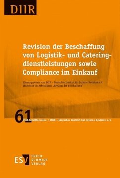 Revision der Beschaffung von Logistik- und Cateringdienstleistungen sowie Compliance im Einkauf (eBook, PDF)