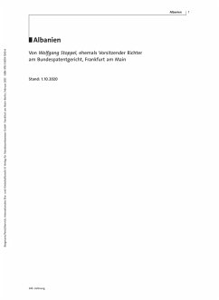Familienrecht Albanien (eBook, PDF) - Stoppel, Wolfgang